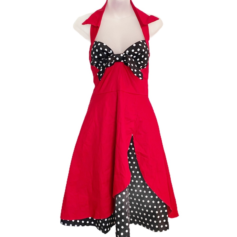 Pin Up / Retro Style Halter Dress